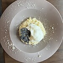 トリュフ香る きのことチーズのリゾット