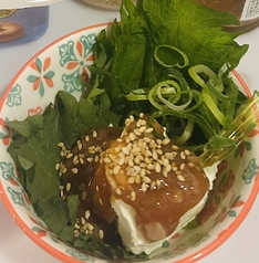 クリームチーズONまぐろ酒盗