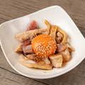 料理メニュー写真&nbsp;地鶏のユッケ