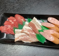BBQ肉盛り