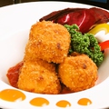 料理メニュー写真&nbsp;カニクリームコロッケ