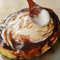 厳選素材を活かした三輪オリジナルの「お好み焼き」