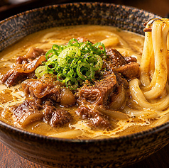 一晩煮込んだ牛すじカレーうどん