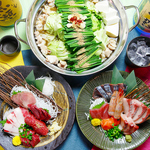 馬刺、刺身、もつ鍋、しゃぶしゃぶなど、九州のうまいもんが勢ぞろいの九州居酒屋【九州男児】♪