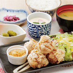 唐揚げおろしポン酢定食