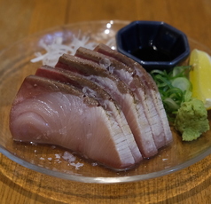 岡山名物、鰆のたたき/ぶりの塩たたき/ゴマぶり