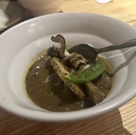鹿肉のカレー※料理の一例