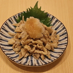鶏皮ポン酢