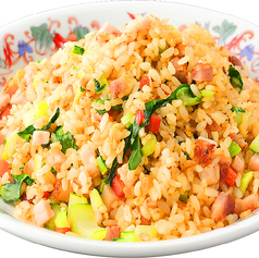 香港式焼豚チャーハン/牛バラあんかけご飯