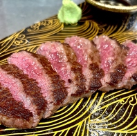 鉄板焼屋でしか味わえないこだわりのメニュー