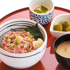 ネギトロ丼定食