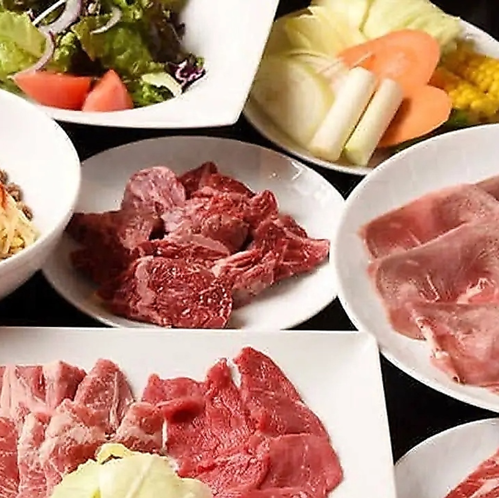 鮮度と職人技が光る4種の満腹プラン