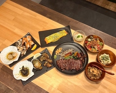 鉄板diningSAKUのコース写真