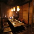 ごゆっくりと誕生日・記念日をお過ごし頂ける人目を気にせずお寛ぎ頂ける個室席をご用意。※ランチタイムの掘りごたつ席のご利用につきましては、前日までにご予約をお願い致します。【人形町でお食事処、居酒屋をお探しなら北海道へ】