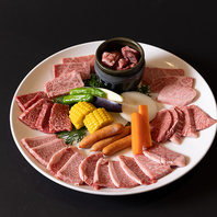 ここでしか味わえない焼肉。本物の黒毛和牛。