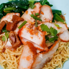 82.チャーシュー入り汁なし中華麺