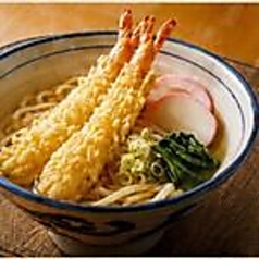 海老天ぷらうどん