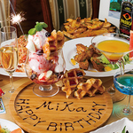 記念に残る誕生日をコンセプトにした誕生日プラン☆チェキ撮影やメッセージボトルなどの特典が充実♪