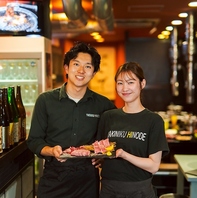 焼肉ひのでが最上のサービスで皆様をお出迎え。