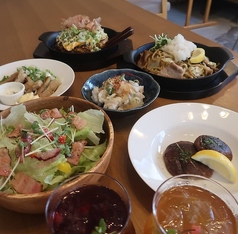 鉄板焼きプリュネのコース写真