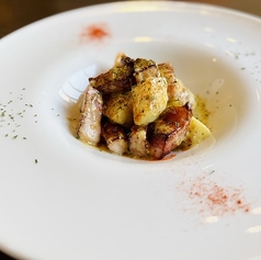 温じゃがバターベーコンの田舎風ソース