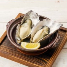 牡蠣の酒蒸し（2個）