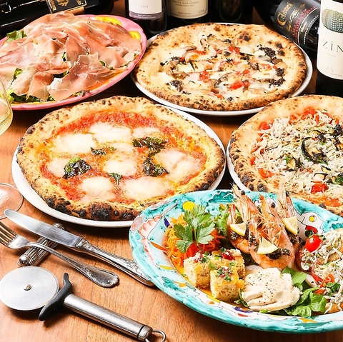 立川駅3分！路地裏の一軒家イタリアン◎イタリア修行したシェフの薪釜ピッツァ！