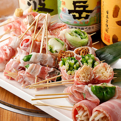 巻き串と笑いのお店 六源のコース写真