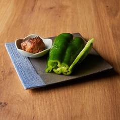 パリパリピーマン　炭火味噌