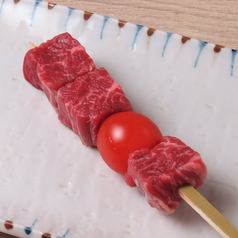 牛サガリステーキ串(ジャポネソース・辛味噌ダレ)