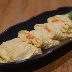 とんぺい焼き/明太子とチーズのだし巻き