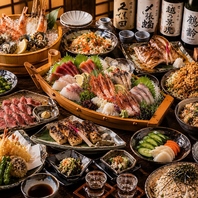 ここでしか味わえない鮮魚と創作和食を楽しみ下さい。