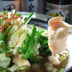 炭火焼き居酒屋の【国産牛もつ鍋】