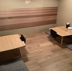 2～3名様で1つのテーブルを使用していただきます。4～7名様でテーブルを合わせて使用していただきます。