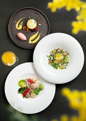 フレンチレストラン ル シャンドールのコース写真