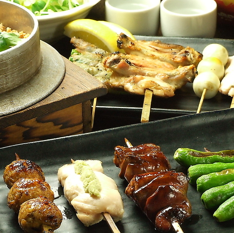 おいしいお料理とお酒をコースでお楽しみください♪