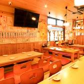 広々とした開放感のあるお座敷席。