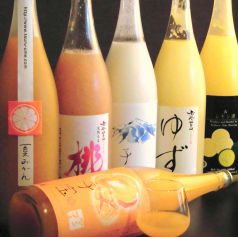 厳選された果実酒・梅酒