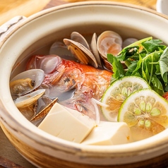 金目鯛姿酒蒸し