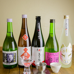 常時50種類以上の日本酒を揃えております！