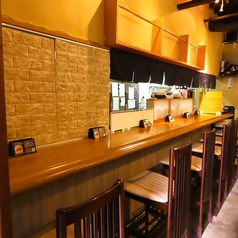 お一人様大歓迎のカウンター席♪