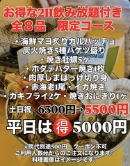 かき小屋185水産 谷山電停前のコース写真