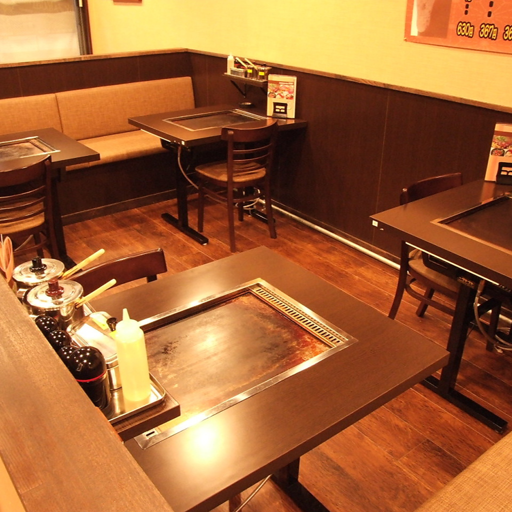 席数６０席!!清潔感溢れる広々店内で人気の味をお楽しみください☆