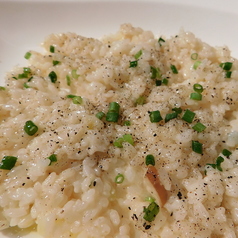 ポルチーニのチーズリゾット