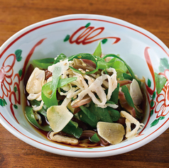 生きくらげのとり皮ポン酢