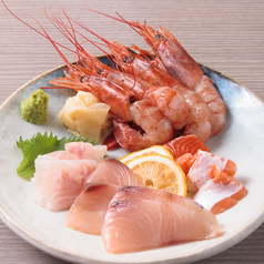 毎日変わる刺身盛り合わせ