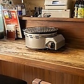 カウンターコンロ！1人焼肉もOKです♪