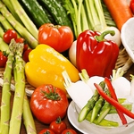 自社農場で採れた有機野菜はとっても新鮮！体に嬉しいを野菜をたっぷり食べられます♪