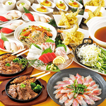 【全コース飲み放題付】 幹事様も安心！当店の宴会コースは全て“飲み放題付”でご案内しています。
