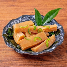 極太メンマ　青唐ラー油